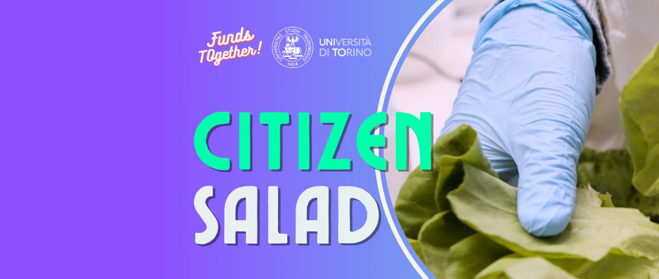 Sostieni il progetto DBIOS <i>Citizen Salad - Chi vive sulle foglie di insalata?</i> 